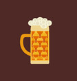 hand drawn oktoberfest design element vector image