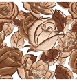 seamless floral wallpaper vector image
