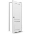 open door vector image vector image