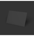 black page business mockup template vector image