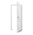 open door vector image vector image