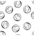 basketball seamless pattern vector image vector image
