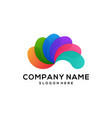 new logo icon colorful vector image