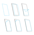 smart phone screen protector vector image