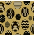 golden seamless pattern vector image