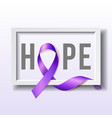 world cancer day concept vector image vector image
