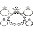 decorative frames vector image