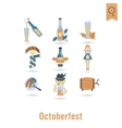 oktoberfest beer festival vector image