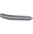 rubber boat vector image vector image