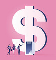opportunity - business concept vector image vector image