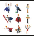 superhero business man woman vector image