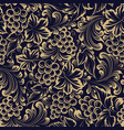 vine seamless pattern for package design old vector image vector image