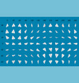 animation of the rotation a paper airplane vector image