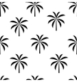 palm tree seamless pattern vector image