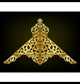 oriental ornament decorate vector image vector image