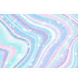 marble structure holographic pattern with stars vector image