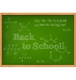 class chalkboard vector image