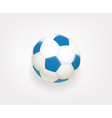 soccer ball emoji isolated on white background vector image