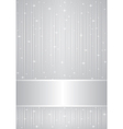silver background with sparkles vector image