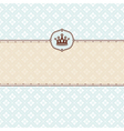 cute retro frame vector image vector image