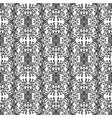 black vintage pattern vector image vector image