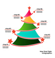 new yearchristmas info graphics vector image