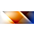shadow lines techno banner and light vector image