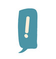speech bubble icon vector image