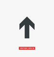 arrow point mark icon vector image