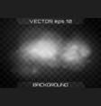 fog or smoke isolated vector image