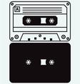 cassette tape vector image vector image