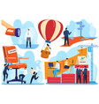 job interview recruit hire people search vector image