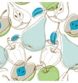 fruits pattern vector image