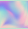 abstract blurred holographic gradient background vector image