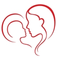 motherhood love vector image