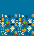 pattern for halloween vector image