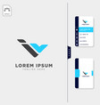 minimal i iv or v initial logo template free vector image