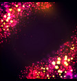 bokeh lights background vector image