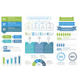 infographic elements vector image vector image