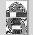 layout two a4 format modern cover vector image vector image