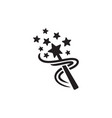 magic wand vector image