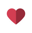 pink heart love logo template design eps vector image