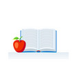 background with books vector image