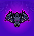hydra dragon mascot vector image vector image