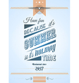 vintage retro page template for a variety vector image vector image