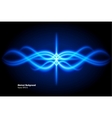color abstract glowing background vector image