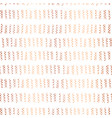 rose gold foil horizontal stripes seamless pattern vector image vector image