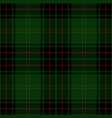 red green black tartan plaid scottish pattern vector image vector image
