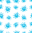 seamless background with water splashes vector image
