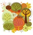 autumn vector image vector image